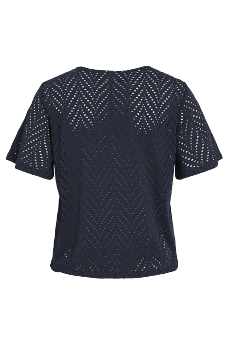 Vila videlaia v-neck s/s shirt/pb